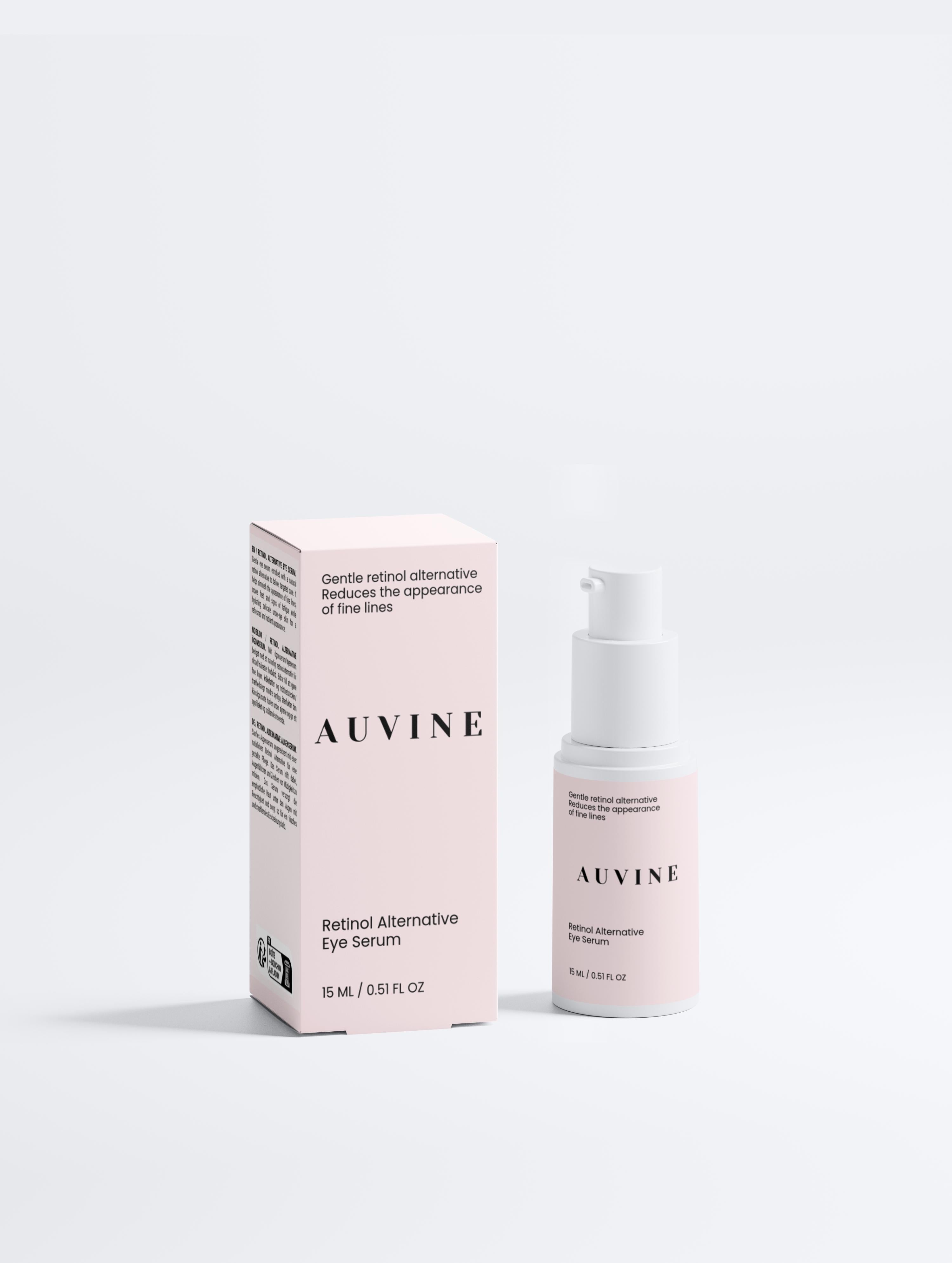 Natuurlijke anti-age oogserum met Bidens Pilosa en hyaluronzuur – retinolvrije oogverzorging van Auvine