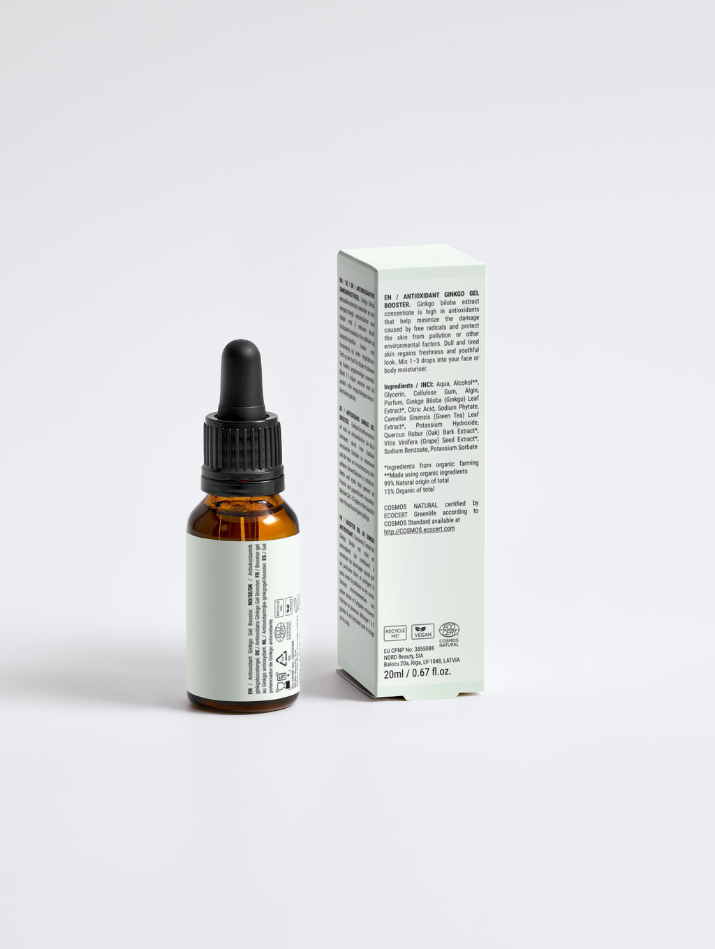 Auvine – Antioxidant Ginkgo Gel Booster - 20ml